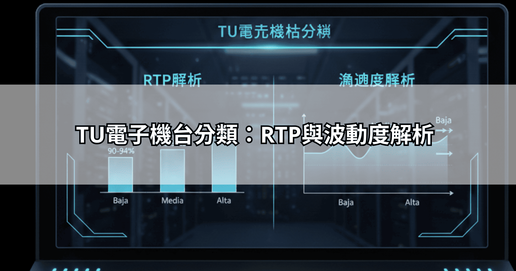 TU電子機台分類：RTP與波動度解析